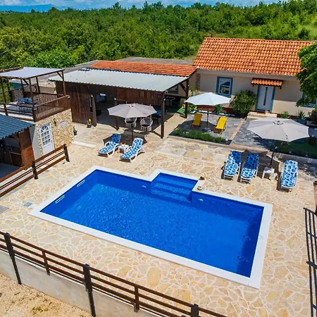別荘 My Dalmatia - Burgija With Private Swimming Pool *