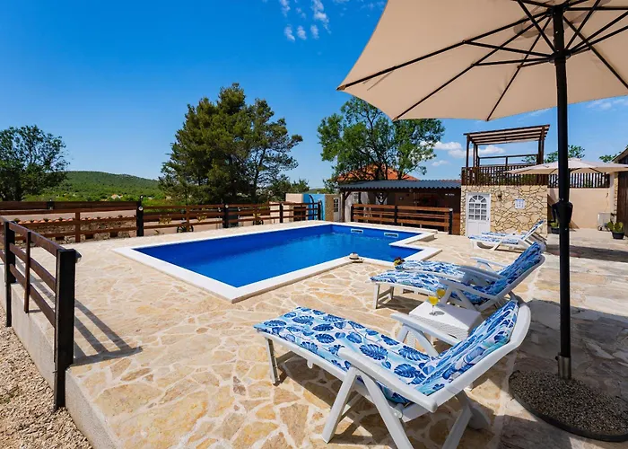 My Dalmatia - Burgija With Private Swimming Pool