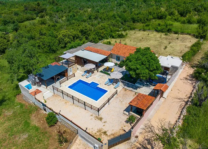 Vikendica My Dalmatia - Burgija With Private Swimming Pool *